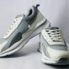 CozyStride AeroFlow – Grey & White Sporty Sneakers