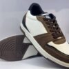 CozyStride TerraTread – Mocha White Street Sneakers For Mens